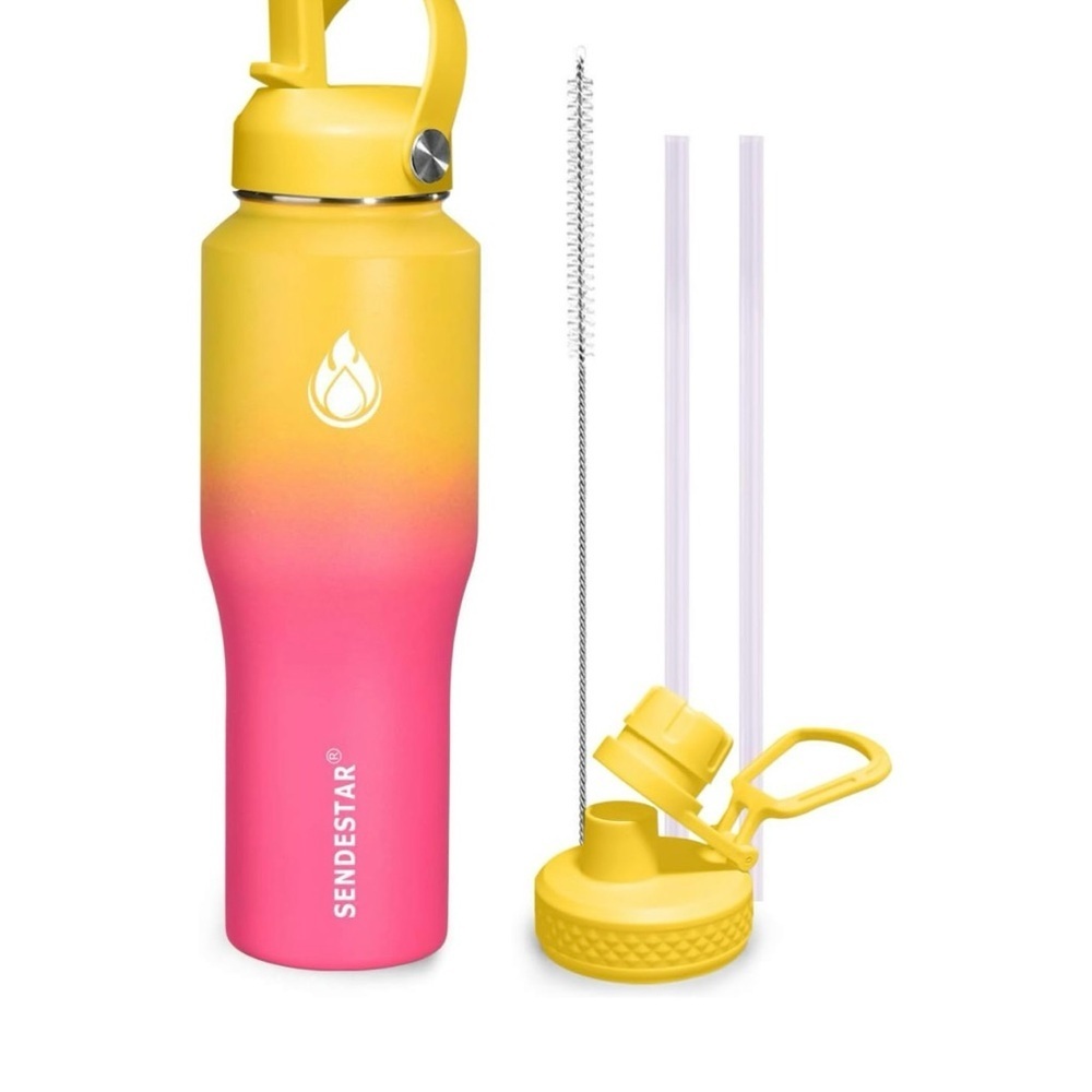 32oz Double Wall Stainless Steal Insulated Water Bottle - Picture 2 of 5